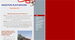 Desktop Screenshot of houstonplayground.net